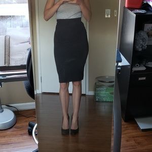 Knee Length Pencil Skirt